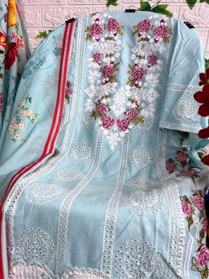 dinsaa suits new launch crimson super summer collection vol 1  pure cotton self embroidery work Pakistani suits catalogue wholesale rate  pakistani suit catalogs