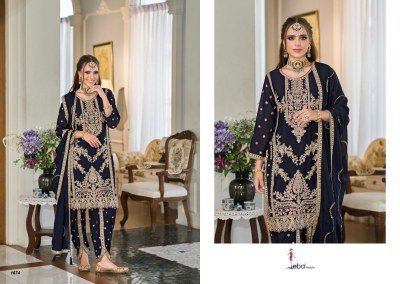 eba life style by Aahana heavy chinon with embroidered readymade patiyala suit catalogue at amaviexpo readymade suit catalogs
