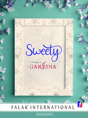 falak international Ganesha by Sweety Vol-1 pure heavy cotton foil printed saree catalogue at wholesale price sarees catalogs