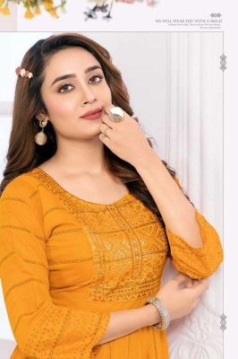 h dot by hirwa kylie festive wear ghera stylish wholesale Kurti catalogue Surat  kurtis catalogs