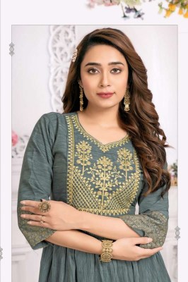 h dot by hirwa kylie festive wear ghera stylish wholesale Kurti catalogue Surat  kurtis catalogs