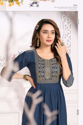 h dot by hirwa kylie festive wear ghera stylish wholesale Kurti catalogue Surat  kurtis catalogs
