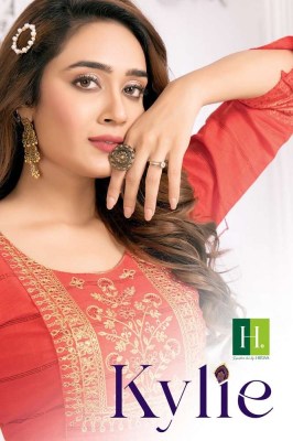 h dot by hirwa kylie festive wear ghera stylish wholesale Kurti catalogue Surat  kurtis catalogs