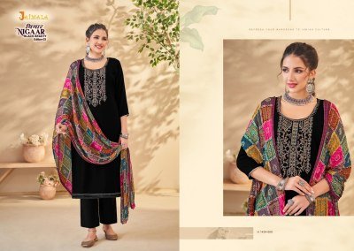 jaimala by alok suit presenting nigaar black beauty 3 pure reyon embroidered kurti bottom and dupattaat wholesale price  kurtis catalogs