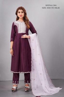 jivora luanches by shayna Designer Collection Of Muslin Salwar Kameez dupatta  catalog at wholesale price\ Amavi