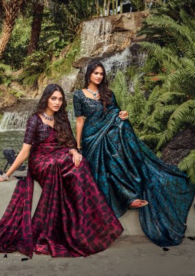 kashvi cfreation by black beauty jimmy chu fabric  with blouse saree catalog at wholsale price    sarees catalogs