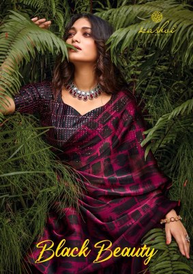 kashvi cfreation by black beauty jimmy chu fabric  with blouse saree catalog at wholsale price    sarees catalogs
