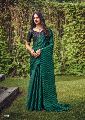 kashvi cfreation by black beauty jimmy chu fabric  with blouse saree catalog at wholsale price    sarees catalogs