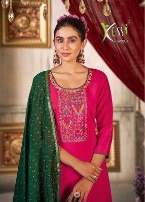 kessi fabric by patiala house vol 94 pure muslin heavy work salwar kameez catalogue at wholesale price Amavi