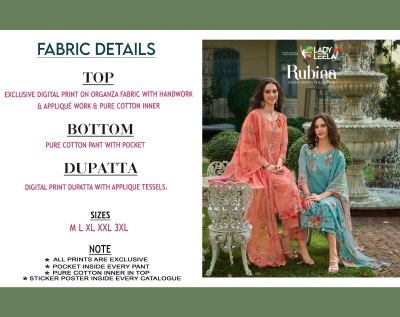 lady leela present rubina exclusive digital printed readymade suit catalogue  readymade suit catalogs