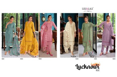 lily and lali by luckhnovi nx designer readymade suit like a kurti pant and dupatta catalog at wholesale price  kurtis catalogs