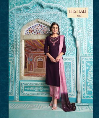 lily and lali new launch moonlite elegance Viscose Swarovski work And Embroidery work festival collection ready made salwar kameez   kurtis catalogs