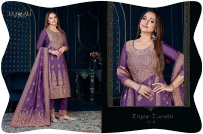lily and lali silk kari vol 3 pure organza designer sonakshi sinha collection ready made suits wholesaler  kurtis catalogs