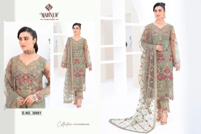 mahnur fashion tm by mahnur vol 30 Havey georgette beautiful with fancy embroidery work Daimond moti work  Pakistani suits catalogue at wholesale pric kurtis catalogs