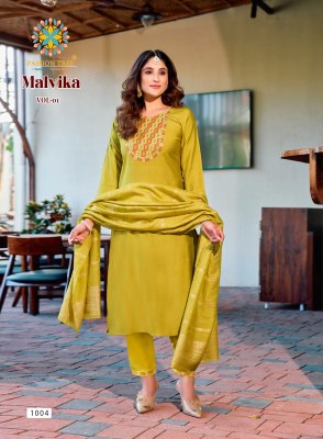 malvika vol 1 by Passion Tree Straight Kurti with pant and dupatta catalogue at affordable rate readymade suit catalogs
