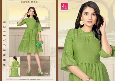 mayra presents roohi Heavy Viscose Rayon frock stylish anarkali Kurti wholesaler  kurtis catalogs