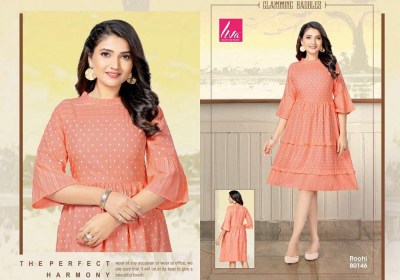 mayra presents roohi Heavy Viscose Rayon frock stylish anarkali Kurti wholesaler  kurtis catalogs
