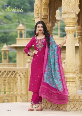 nora vol 3 by Kaya premium liva tag fancy elegant kurti pant and dupatta collection at amavi expo readymade suit catalogs