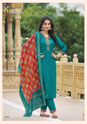 nora vol 3 by Kaya premium liva tag fancy elegant kurti pant and dupatta collection at amavi expo readymade suit catalogs