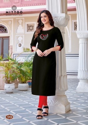 palak vol 36 by mitto heavy reyon embroidered kurti catalogue at affordable rate kurtis catalogs
