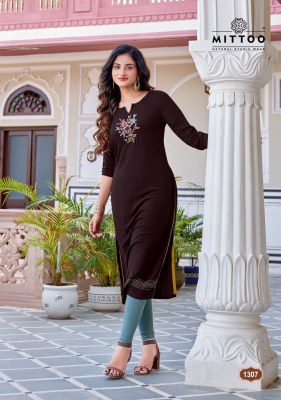 palak vol 36 by mitto heavy reyon embroidered kurti catalogue at affordable rate kurtis catalogs