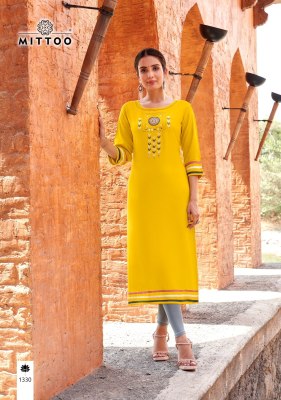 palak vol 38 by Mittoo heavy reyon embroidered kurti catalogue at affordable rate  kurtis catalogs