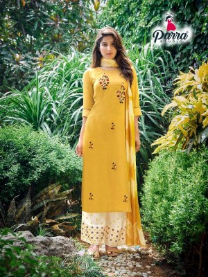 parra studio vastram premium 3 pice  plazzo house designer Concept  Kurti catalogue wholesale rate  kurtis catalogs