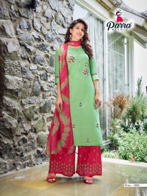 parra studio vastram premium 3 pice  plazzo house designer Concept  Kurti catalogue wholesale rate  kurtis catalogs