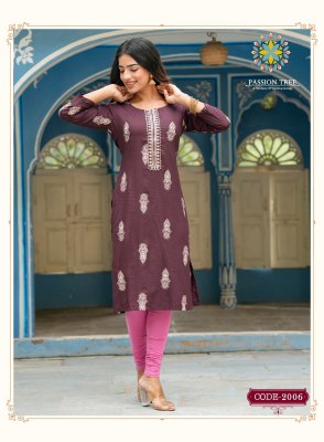 passion tree by albeli vol 2 presenting designer rayon gold printed straight kurti  catalogue at wholesale price kurtis catalogs