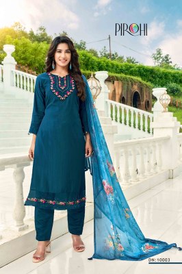 pirohi by mastani fully stitched kurti pant and dupatta catalog  kurtis catalogs