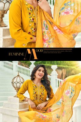 pirohi by mastani fully stitched kurti pant and dupatta catalog  kurtis catalogs