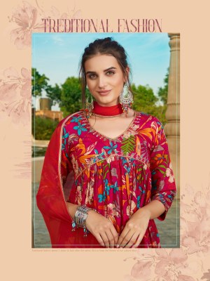 pirohi by rajavir by heeriye vol 2 muslin print pure handwork neck design kurti pant and dupatta catalog at wholesale price kurtis catalogs