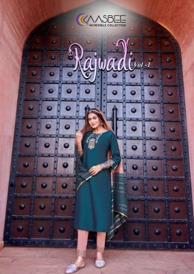 rajwadi vol 1 by kaasbee Kurti pants with dupatta set Kurti catalogue wholesale rate  kurtis catalogs