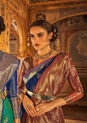 rajyog rajpath by angelica Launching an astonishing Color Range tussar silk saree cataliog at wholesale price sarees catalogs