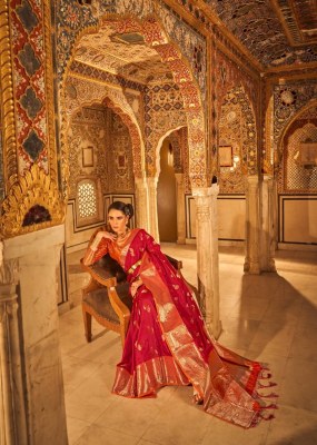rajyog rajpath by angelica Launching an astonishing Color Range tussar silk saree cataliog at wholesale price sarees catalogs