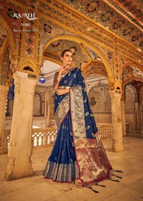 rajyog rajpath by angelica Launching an astonishing Color Range tussar silk saree cataliog at wholesale price sarees catalogs