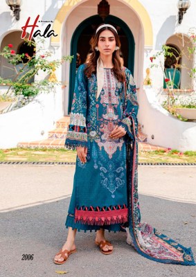 rang rasiya vol 2 by hala Pure cotton karachi printed dress material catalogue at affordable rate salwar kameez catalogs