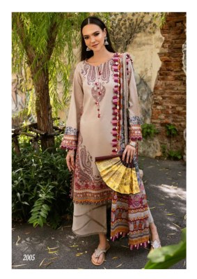 rang rasiya vol 2 by hala Pure cotton karachi printed dress material catalogue at affordable rate salwar kameez catalogs