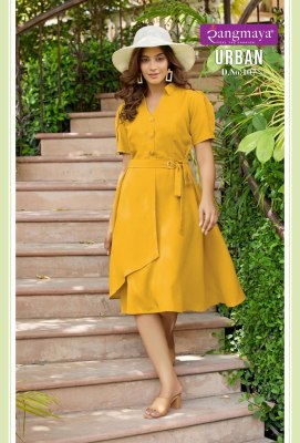 rangmaya new urban fancy Bombay imported western top collection   kurtis catalogs