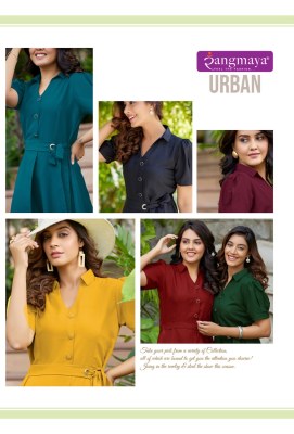 rangmaya new urban fancy Bombay imported western top collection   kurtis catalogs