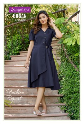 rangmaya new urban fancy Bombay imported western top collection   kurtis catalogs