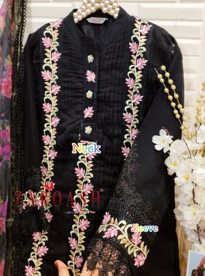 readymade collection by Zarqash Heavy gorgette  embroidered with pleats and laces pakistani suit catalog at wholesale price pakistani suit catalogs