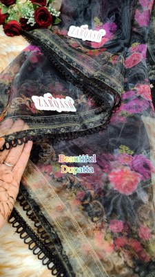 readymade collection by Zarqash Heavy gorgette  embroidered with pleats and laces pakistani suit catalog at wholesale price pakistani suit catalogs