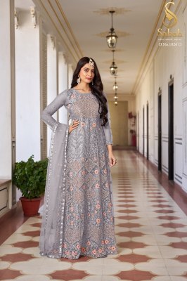 sabah by simran exclusive designer embroidered anarkali suit catalogue at affordable rate Amavi