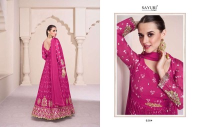 sayuri designer vartika real georgette full stitched gown dress wholesaler in Surat  kurtis catalogs