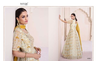 sayuri designer vartika real georgette full stitched gown dress wholesaler in Surat  kurtis catalogs