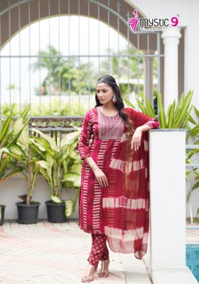 shagun vol 7 by mystic 9 capsuale foil printed readyamade suit catalogue readymade suit catalogs