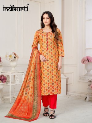 shanaya by Meera Tissue digital Shimmer hand work top pant and dupatta collection at low rate Amavi