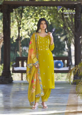 shanaya vol 2 by Krissa Premium liva tag reyon top Afghani  with dupatta catalogue readymade suit catalogs