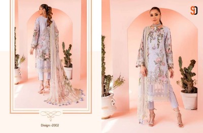 sharaddha designer queen court vol 2 lawn cotton printed embroidery patch work Pakistani suit catalogue wholesale cotton dupatta  pakistani suit catalogs